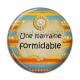 Cabochon Résine - une marraine formidable