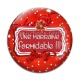 Cabochon Verre - une marraine formidable