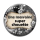 Cabochon Verre - une marraine super chouette