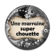 Cabochon Résine - une marraine super chouette