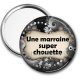 Miroir de poche - une marraine super chouette
