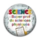 Cabochon Résine - super prof de sciences physiques
