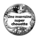 Cabochon Verre - une marraine super chouette