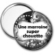 Miroir de poche - une marraine super chouette