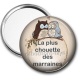 Miroir de poche - la plus chouette des marraines