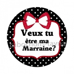 veux tu être ma marraine
