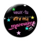 Cabochon Verre - veux tu être ma marraine