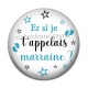 Cabochon Résine - et si je t'appelais marraine