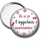 Miroir de poche - et si je t'appelais marraine