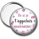 Miroir de poche - et si je t'appelais marraine