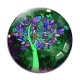 Cabochon Verre - arbre de vie
