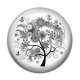 Cabochon Résine - arbre de vie