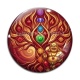 Cabochon Verre - arbre de vie bouddha