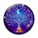 Cabochon Verre - arbre de vie bouddha