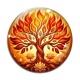 Cabochon Verre - arbre de vie