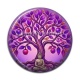 Cabochon Résine - arbre de vie bouddha