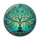 Cabochon Résine - arbre de vie bouddha