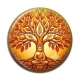 Cabochon Résine - arbre de vie bouddha