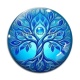 Cabochon Verre - arbre de vie