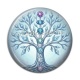 Cabochon Résine - arbre de vie et chakra