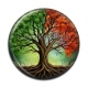 Cabochon Résine - arbre de vie