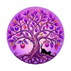 arbre de vie et chat