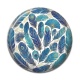 Cabochon Résine - plume