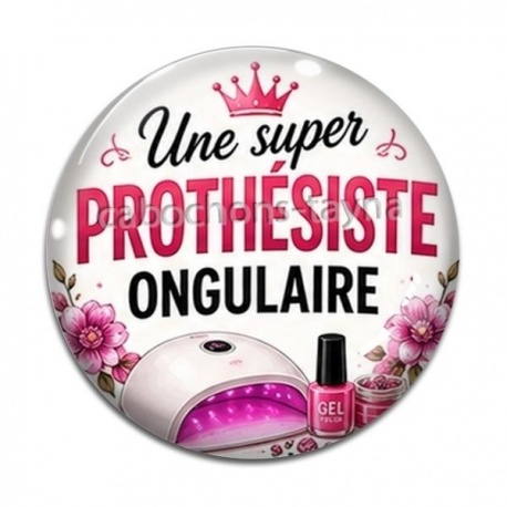 Cabochon Verre - une super prothésiste ongulaire