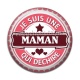 Cabochon Résine - je suis une maman qui déchire