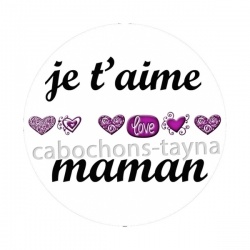 je t'aime maman