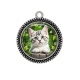 Pendentif Cabochon Argent - chaton