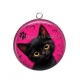 Pendentif Cabochon Argent - chaton