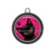 Pendentif Cabochon Argent - chaton
