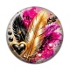Cabochon Résine - plume
