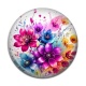Cabochon Résine - fleur