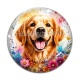 Cabochon Verre - chien