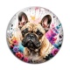 Cabochon Verre - chien