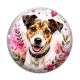 Cabochon Verre - chien