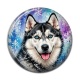 Cabochon Résine - loup