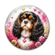 Cabochon Verre - chien