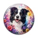 Cabochon Verre - chien