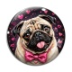 Cabochon Verre - chien