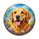 Cabochon Résine - chien