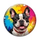 Cabochon Verre - chien