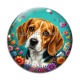 Cabochon Verre - chien