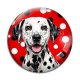 Cabochon Verre - chien