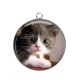 Pendentif Cabochon Argent - chaton