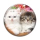 Cabochon Verre - chaton