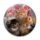 Cabochon Verre - chaton