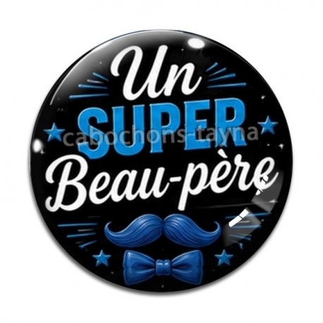 Cabochon Verre - un super beau père